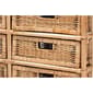Baxton Studio Dariana Natural Brown 6-Drawer Storage Cabinet - image 6
