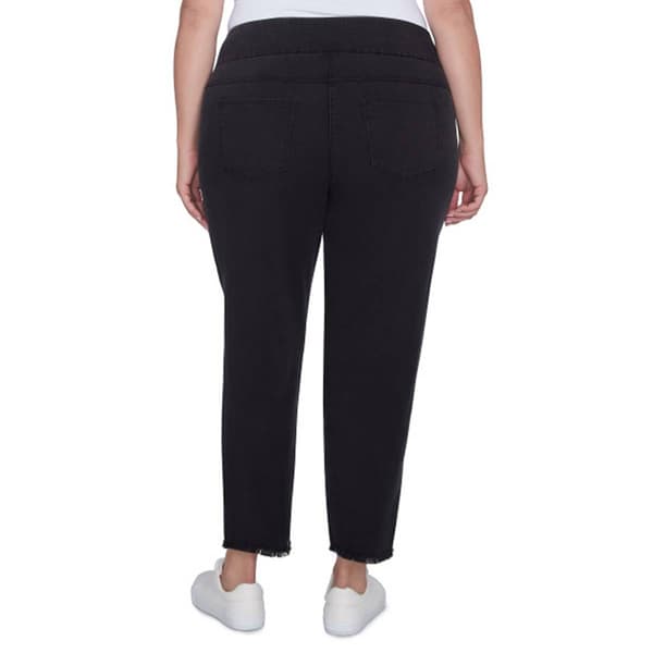 Plus Size Ruby Rd. Key Items Denim Ankle Pants