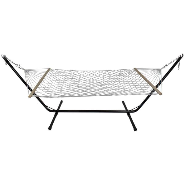 Northlight Seasonal Lattice Pattern Rope Hammock