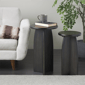 9th & Pike® Traditional Black Wood Accent Table Set - image 2
