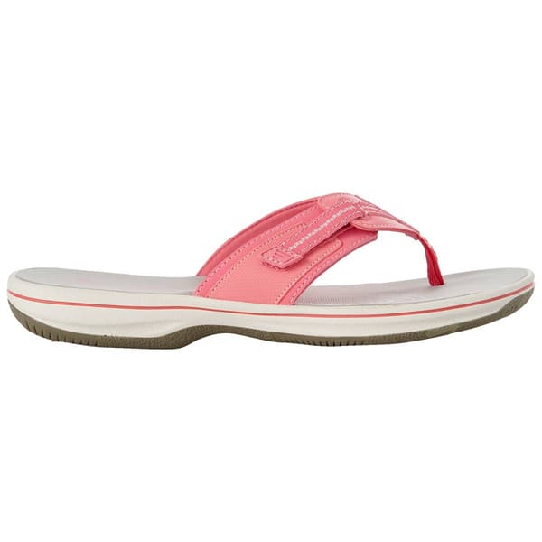 Womens Clarks® Cloudsteppers™ Brinkley Jazz Flip Flops - Boscov's