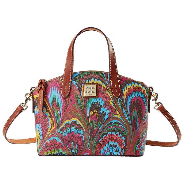 Dooney & Bourke Plumes Ruby Satchel
