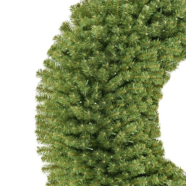 Puleo International 60in. Pre-Lit Warm White Utah Spruce Wreath