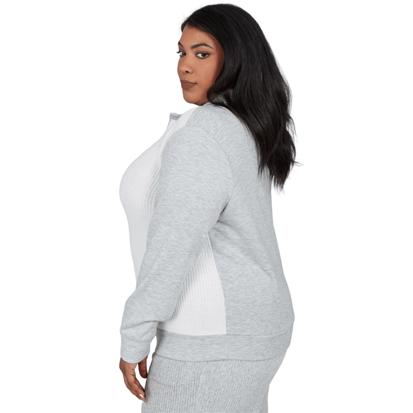 Plus Size Alfred Dunner Weekend Warrior Pullover Sweatshirt