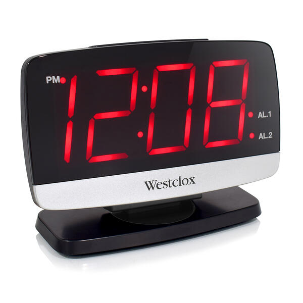 Westclox Tilt & Swivel Digital Alarm Clock - image 