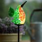 Evergreen 23in. Hummingbird Solar Art Glass Garden Stake - image 2