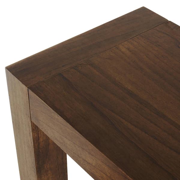 9th & Pike® 2pc. Rustic Brown Wood Console Table Set