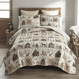 Donna Sharp Your Lifestyle Antique Winter Quilt Set