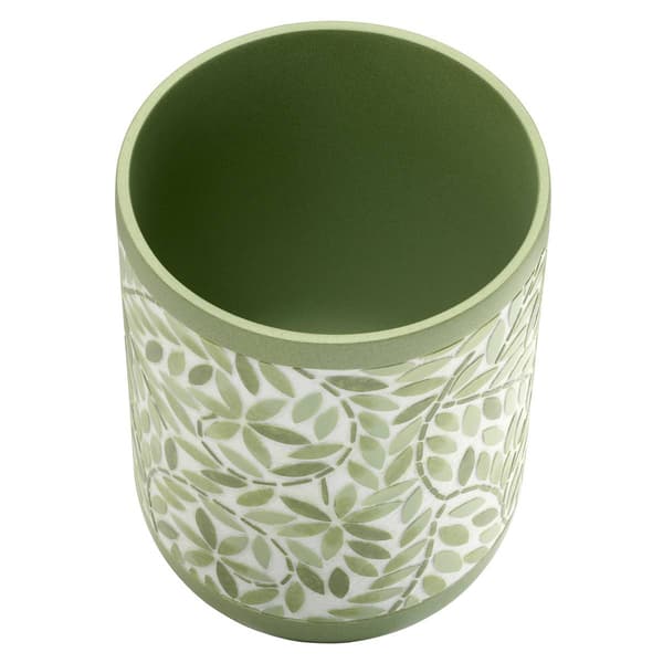 Avanti Stratford Green Wastebasket