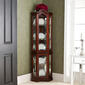 Southern Enterprises Lighted Corner Curio Cabinet - image 1
