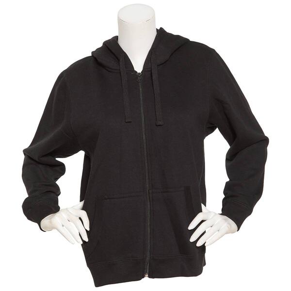 Womens Starting Point Ultrasoft Fleece Full Zip Hooded Jacket - image 