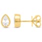 Nova Star(R) 1ctw. Pear Lab Grown Diamond Bezel-Set Stud Earrings - image 1