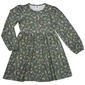 Girls (4-6x) Jolie & Joy Forest Floral Puff Sleeve Yummy Dress - image 1