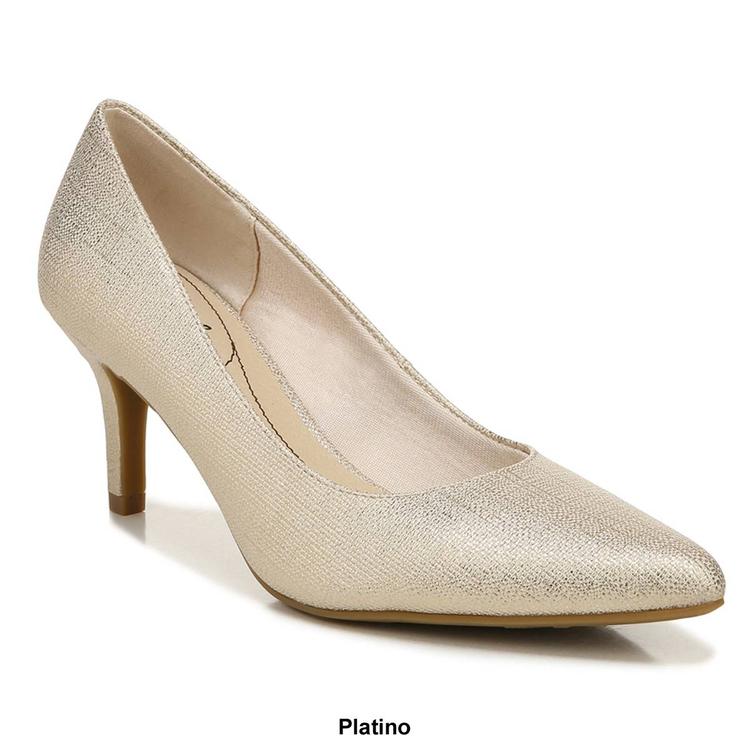 Womens LifeStride Sevyn Pointed-Toe Faux Leather Pumps