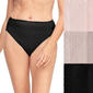 Womens Warners(R) 3pk Cotton High-Cut Lace Panties WRW263HC04 - image 1