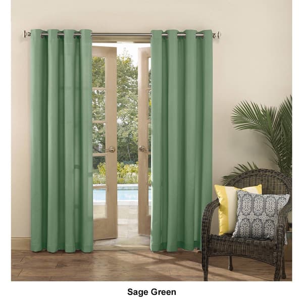 Sailor Indoor/Outdoor Solid Grommet Panel Curtain