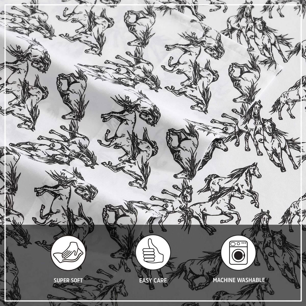 Wrangler Mustangs Sheet Set