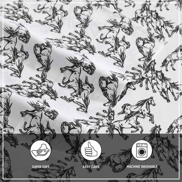 Wrangler Mustangs Sheet Set