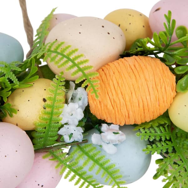 Northlight Seasonal Artificial Floral Easter Egg Spring Wreath