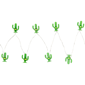 Northlight LED Cactus Fairy Lights, 10ct - image 2