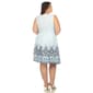 Plus Size White Mark Fit & Flare Knee Length Dress - image 3