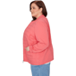 Plus Size Alfred Dunner Austin Quilted Knit Zip Front Jacket - image 4