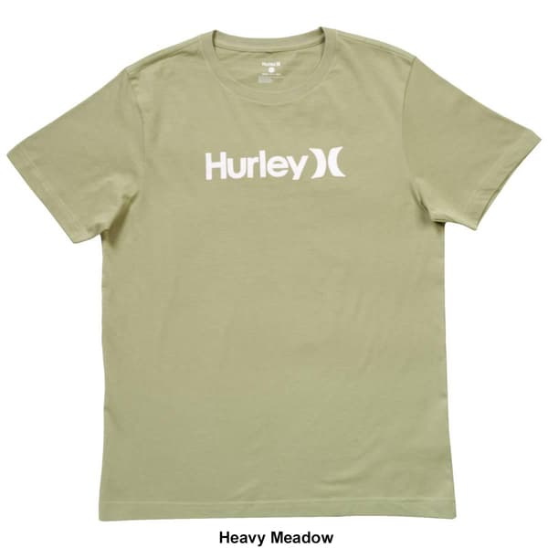 Young Mens Hurley One & Only Solid Short Sleeve Tee