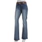 Juniors YMI(R) Mid Rise Heart Buckle Bootcut Jeans - image 1