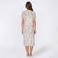 Womens Laura Ashley® Short Sleeve Floral Lace Henley Nightgown - image 2