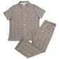 Womens Nicole Miller Short Sleeve Leopard Pajama Set - image 2