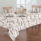 Threadmade Holiday Tree Trimmings Tablecloth - image 2