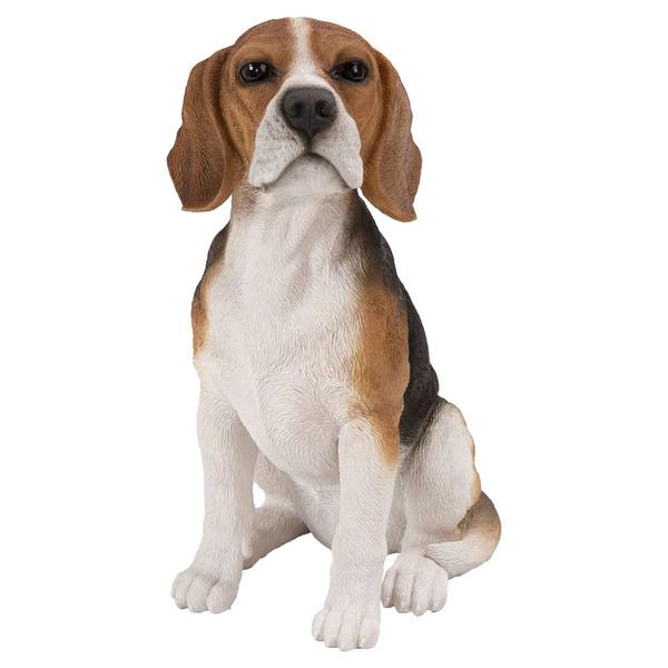 Hi-Line Gift Sitting Beagle Dog Garden Statue