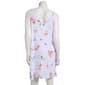 Womens Laura Ashley&#174; Knitted Under The Sea Tie Straps Nightgown - image 3