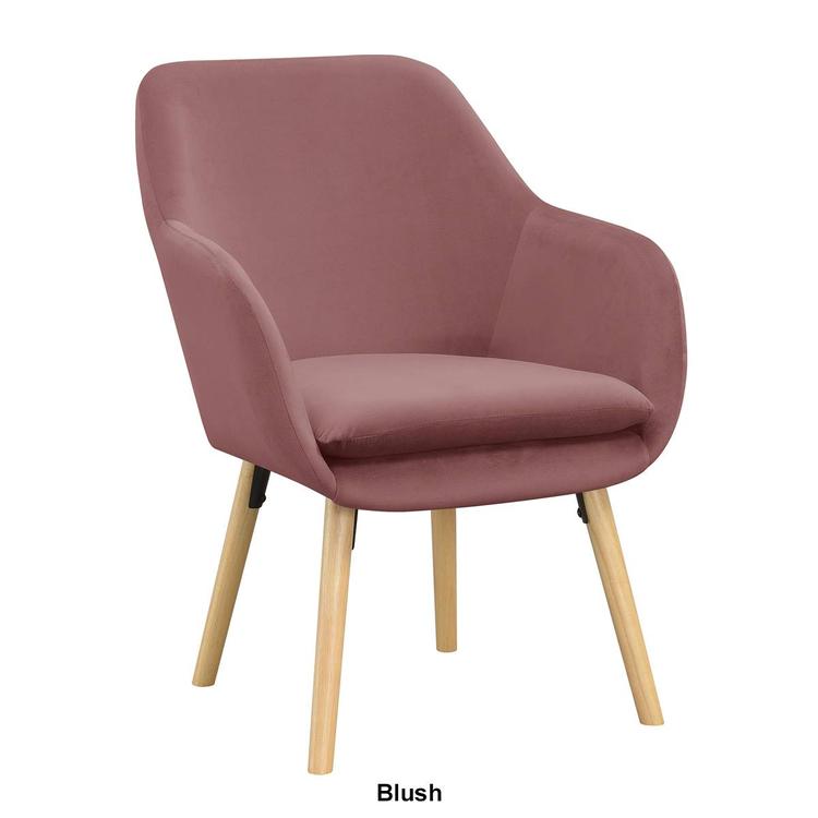 Convenience Concepts Take a Seat Charlotte Fabric Accent Chair