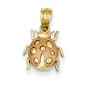 Gold Classics&#40;tm&#41; 14kt. Two-Tone Lady Bug Pendant - image 1