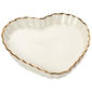 Famous Brand Bombay Gold Fluted Heart Salad Plate - image 1