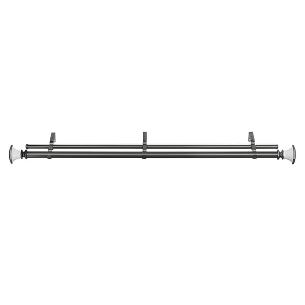 Achim Monet Buono II Decorative Double Rod & Finial