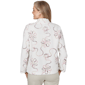 Petite Alfred Dunner Sunset Ridge Floral Sherpa Jacket - image 2