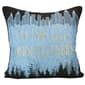 Your Lifestyle Retro Forest City Folk Decorative Pillow - 18x18 - image 1