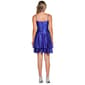 Juniors Emerald Sundae Glitter Emma Double Tier Skater Dress - image 2