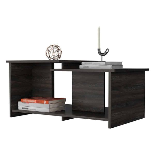 FM FURNITURE Black Waycross Coffee Table