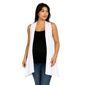 Plus Size 24/7 Comfort Apparel Sleeveless Open Maternity Cardigan - image 1