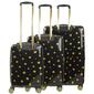 FUL 3pc. Impulse Mixed Dots Hardside Spinner Luggage Set - image 2