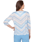 Petite Alfred Dunner St. Augustine Chevron Leopard Blouse - image 2