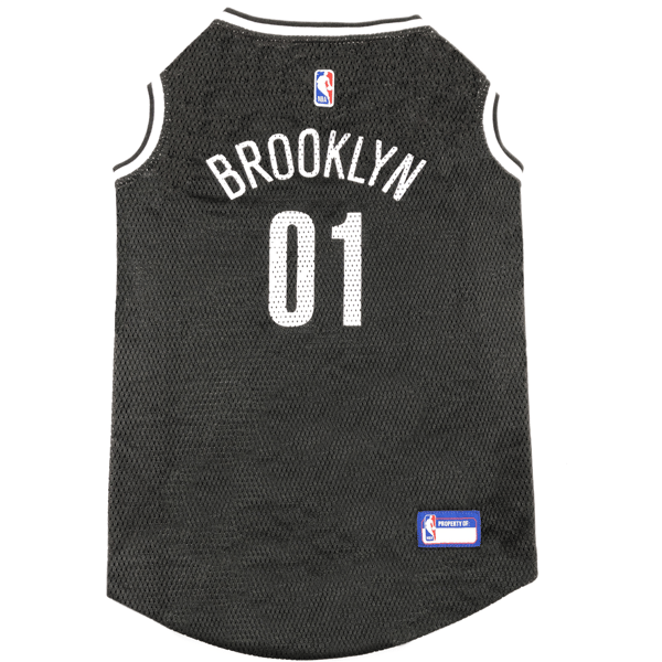NBA Brooklyn Nets Basketball Mesh Pet Jersey - image 