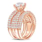 Gemstone Classics™ Lab Created White Sapphire Bridal Set - image 3