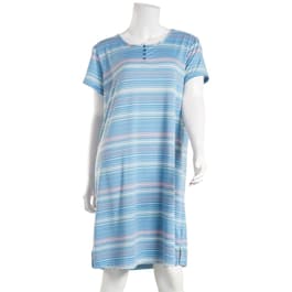 Karen Neuburger Henley Knit Short Nightgown & Reviews