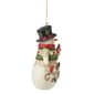 Jim Shore Heartwood Creek Snowman w/ Cardinal Christmas Ornament - image 4