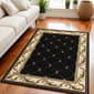 9th & Pike&#174; Fleur de Lis Diamond Border Area Rug - image 4