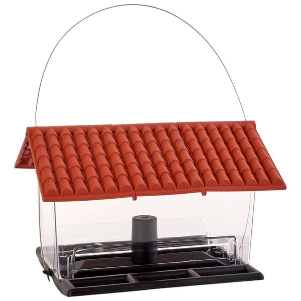 Nero Sun Red Roof Bird Feeder - image 